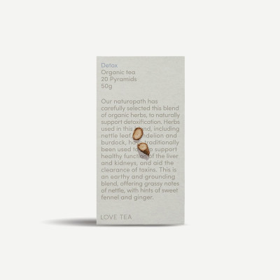 Organic Detox Pyramid Tea Bags (20) by LOVE TEA