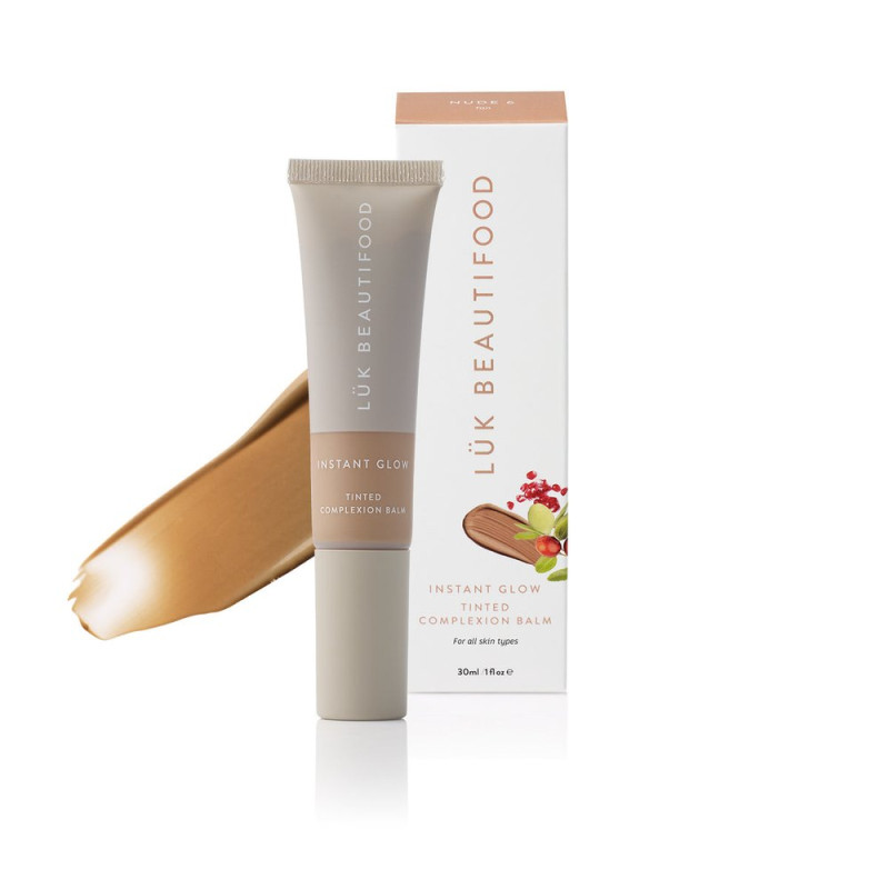 Instant Glow Skin Tint: Nude 6 - Tan by LUK BEAUTIFOOD Instant Glow Skin Tint: Nude 6 - Tan by LUK BEAUTIFOOD