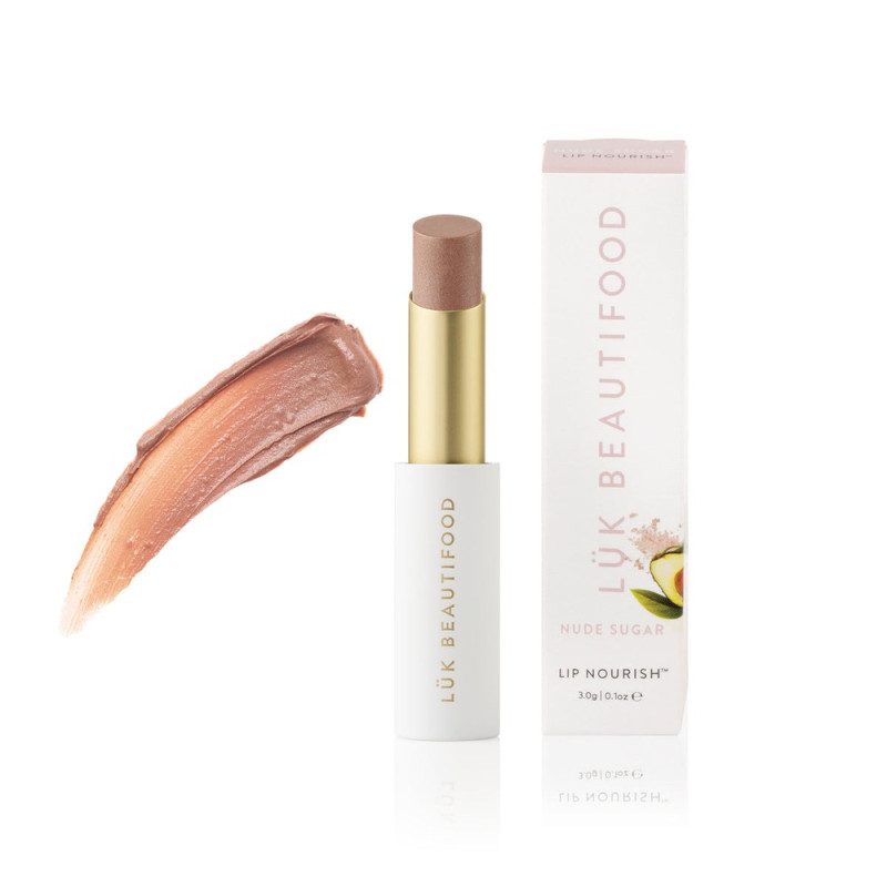 Lip Nourish Sheer Lipstick Nude Sugar by LUK BEAUTIFOOD Lip Nourish Sheer Lipstick Nude Sugar by LUK BEAUTIFOOD
