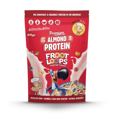 Premium Almond Protein - Froot Loops 400g by MACRO MIKE