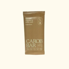Salted Almond Carob Bar 90g by MAPLE MOON