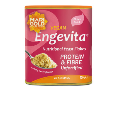 Nutritional Yeast Flakes Unfortified 100g by MARIGOLD