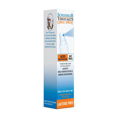 Tissue Salts Acid Neutraliser (Nat Phos) Oral Spray 30ml by MARTIN & PLEASANCE