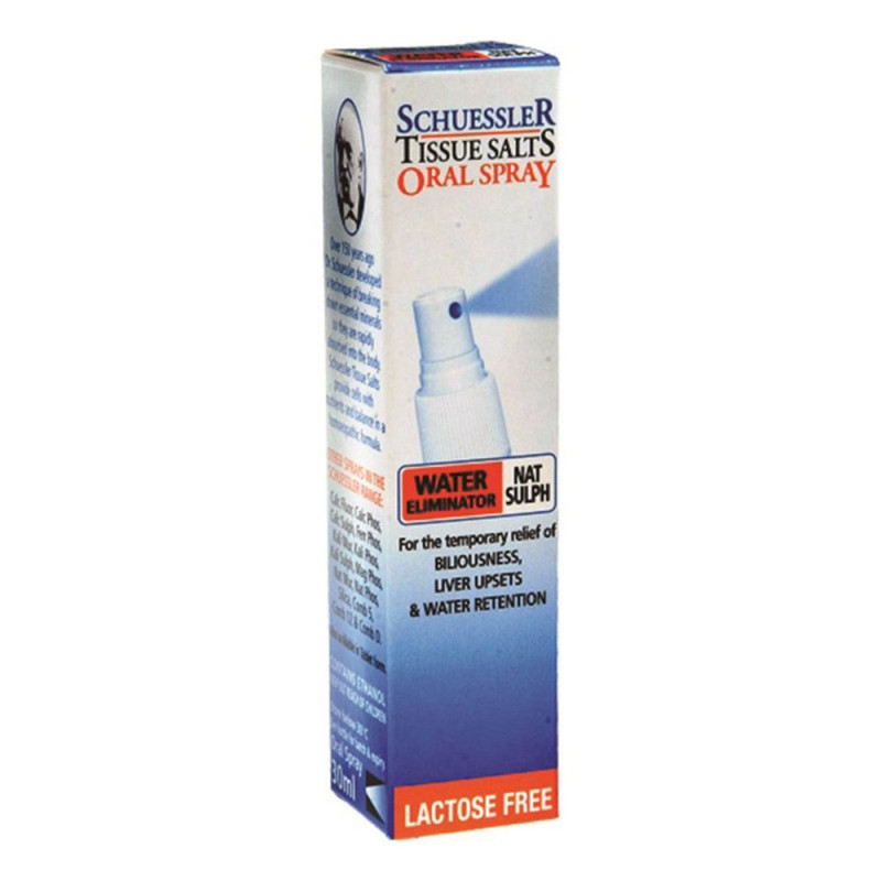 Tissue Salts Water Eliminator (Nat Sulph) Oral Spray 30ml by MARTIN & PLEASANCE Tissue Salts Water Eliminator (Nat Sulph) Oral Spray 30ml by MARTIN & PLEASANCE