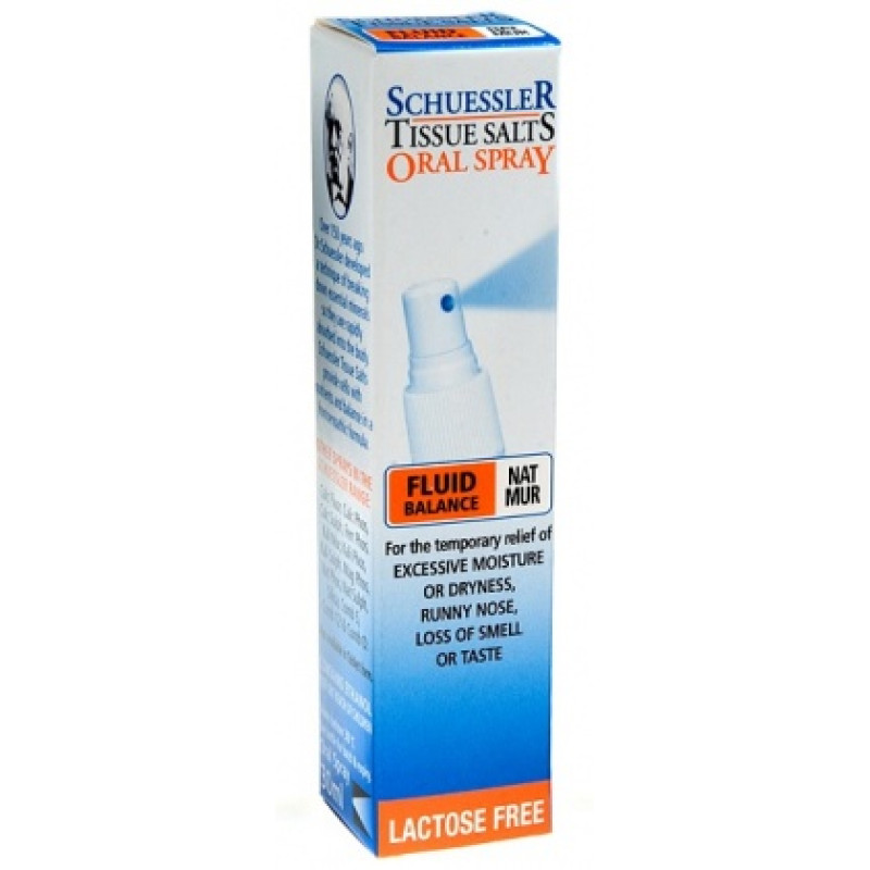 Tissue Salts Fluid Balance (Nat Mur) Oral Spray 30ml by MARTIN & PLEASANCE