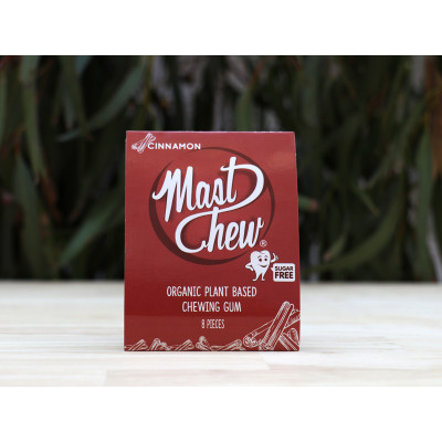 Cinnamon Plant Based Chewing Gum (8) by MAST CHEW