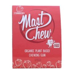 Strawberry Plant Based Chewing Gum (8) by MAST CHEW