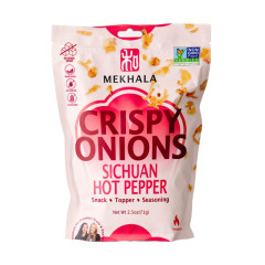 Crispy Onions Sichuan Hot Pepper 71g by MEKHALA