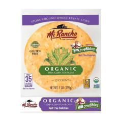 Thincredibles Organic Corn Tortillas (12) 198g by MI RANCHO