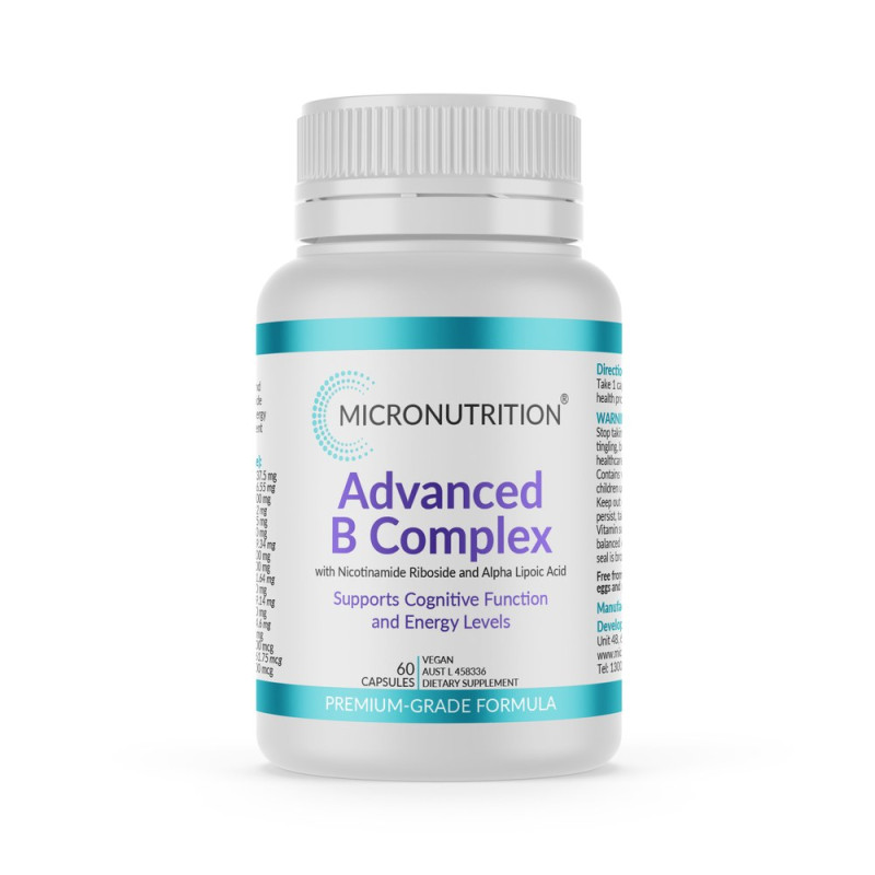 Advanced B Complex Capsules (60) by MICRONUTRITION