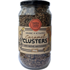 Caramel Nut Butter Clusters with Wattleseed 350g by MINDFUL FOODS