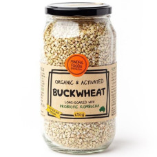 Activated Australian Buckwheat 600g by MINDFUL FOODS