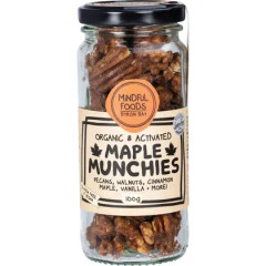 Organic & Activated Maple Munchies 100g by MINDFUL FOODS