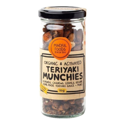Organic & Activated Teriyaki Munchies 90g by MINDFUL FOODS