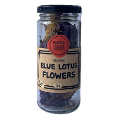 Blue Lotus Flowers 12g by MINDFUL FOODS