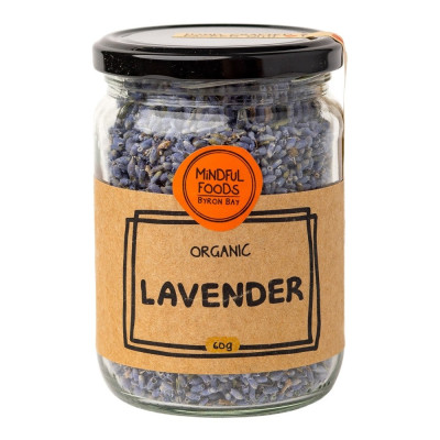 Lavender Flowers 60g by MINDFUL FOODS