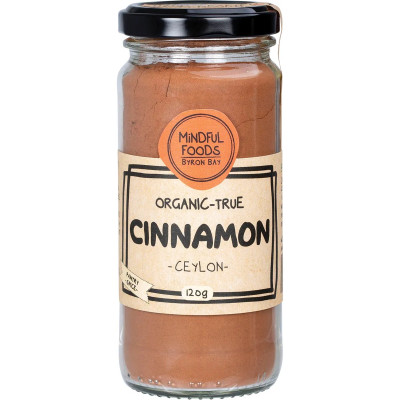 Organic True Cinnamon  120g by MINDFUL FOODS