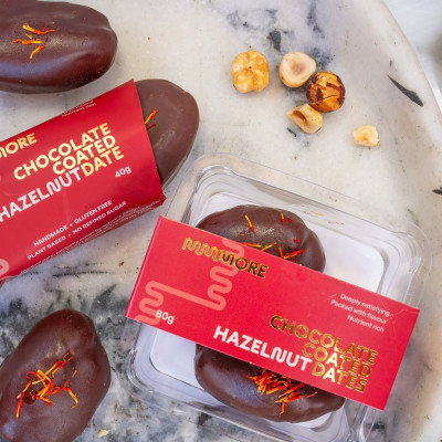Chocolate Coated Hazelnut Dates Twin Pack by MMMORE