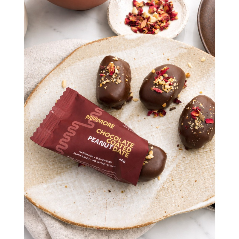 Chocolate Coated Peanut Date 40g by MMMORE Chocolate Coated Peanut Date 40g by MMMORE