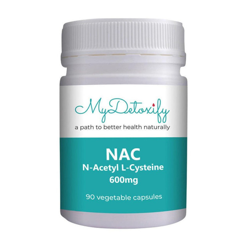 NAC (N-Acetyl L Cysteine) 600mg Caps (90) by MY DETOXIFY NAC (N-Acetyl L Cysteine) 600mg Caps (90) by MY DETOXIFY