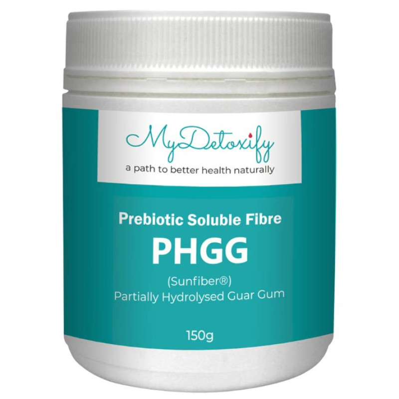 Prebiotic Soluble Fibre (PHGG) 150g by MY DETOXIFY Prebiotic Soluble Fibre (PHGG) 150g by MY DETOXIFY