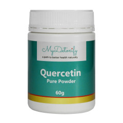 Quercetin Pure Powder 60g by MY DETOXIFY