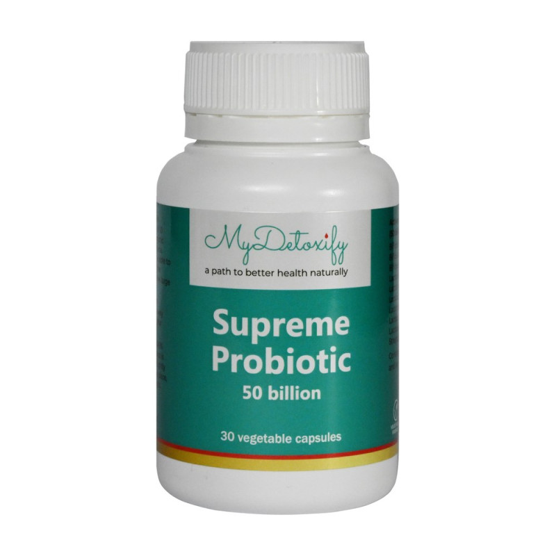 Supreme Probiotic 50 Billion - 30 Caps by MY DETOXIFY Supreme Probiotic 50 Billion - 30 Caps by MY DETOXIFY
