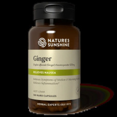 Ginger Capsules (100) by NATURE'S SUNSHINE
