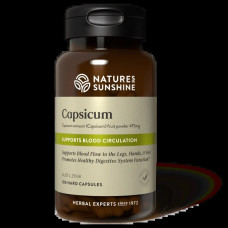 Capsicum Capsules (100) by NATURE'S SUNSHINE