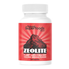 Micronized Zeolite (Clinoptilolite) Capsules (120) by NATURAL SUPERFOODS & CO