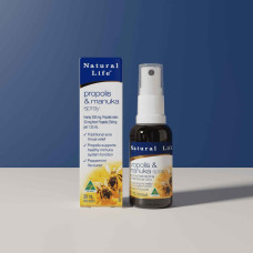 Propolis & Manuka Spray 30ml by NATURAL LIFE