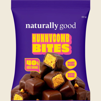 Choc Honeycomb Bites 60g by NATURALLY GOOD