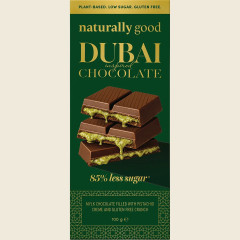 Dubai Inspired Mylk Chocolate 100g by NATURALLY GOOD