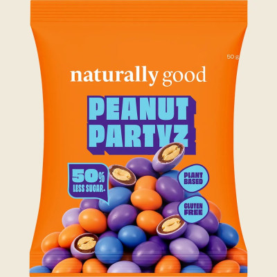 Peanut Mylk Partyz 50g by NATURALLY GOOD