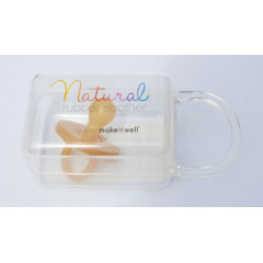 Medium Round Soother (3-6mths) by NATURAL RUBBER SOOTHERS