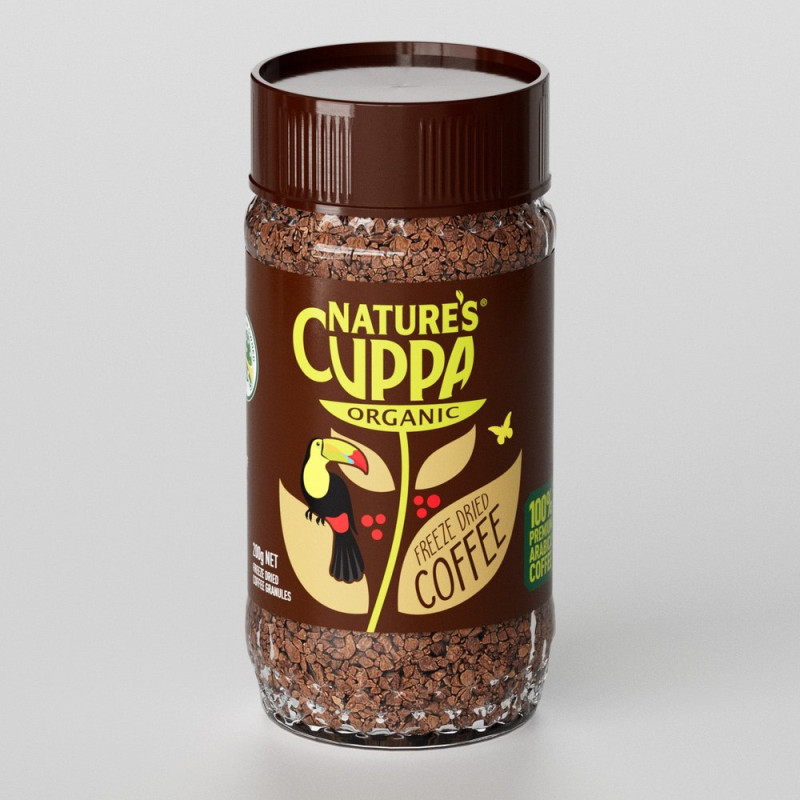 Organic Freeze Dried Coffee 200g by NATURE'S CUPPA Organic Freeze Dried Coffee 200g by NATURE'S CUPPA