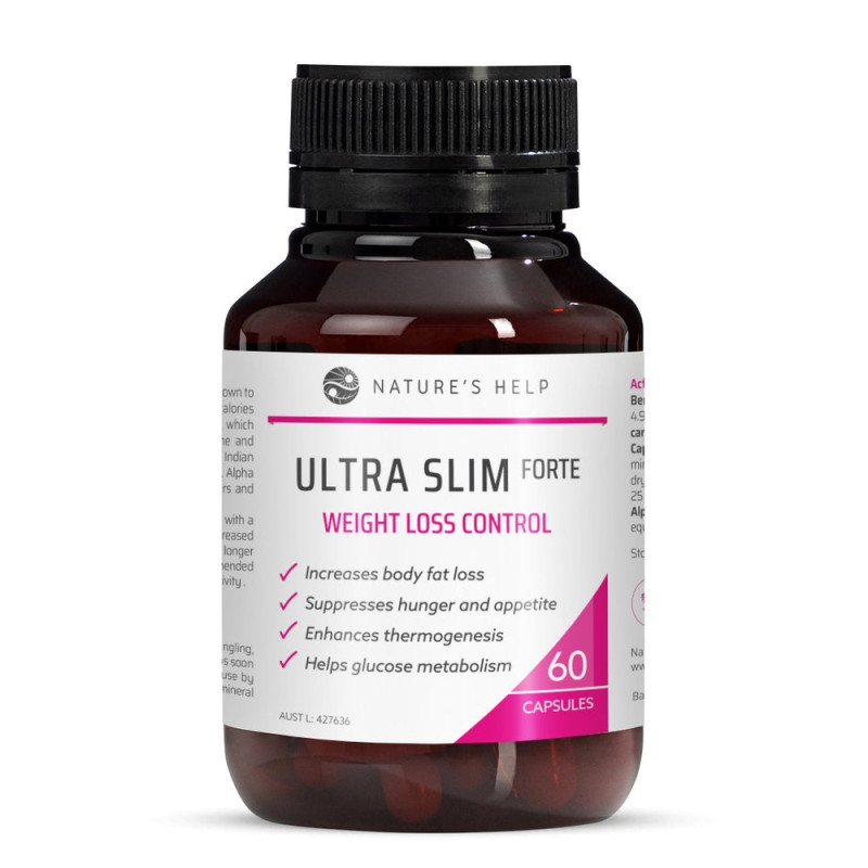 Ultra Slim Forte Capsules (60) by NATURE'S HELP