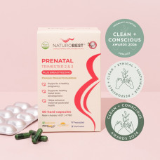 Prenatal Trimester 2 & 3 + Breastfeeding Capsules (60) by NATUROBEST