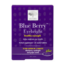Blue Berry Eyebright Tablets (60) by NEW NORDIC