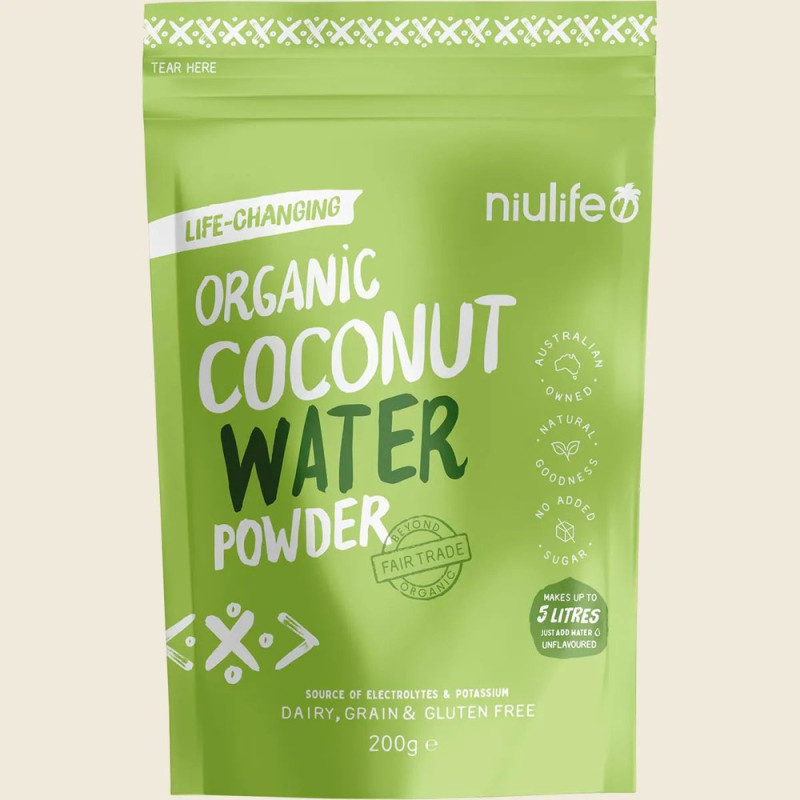 Organic Coconut Water Powder 200g by NIULIFE Organic Coconut Water Powder 200g by NIULIFE