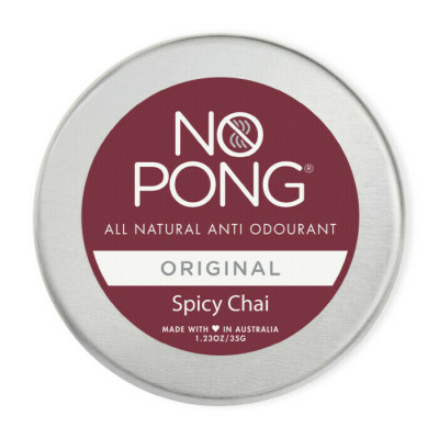 Spicy Chai Original Deodorant Paste 35g by NO PONG
