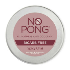 Spicy Chai Bicarb Free Deodorant Paste 35g by NO PONG