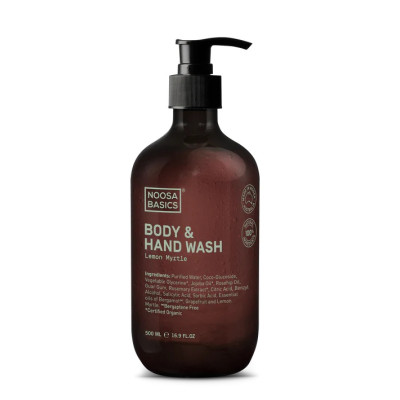 Body & Hand Wash Lemon Myrtle 500ml by NOOSA BASICS