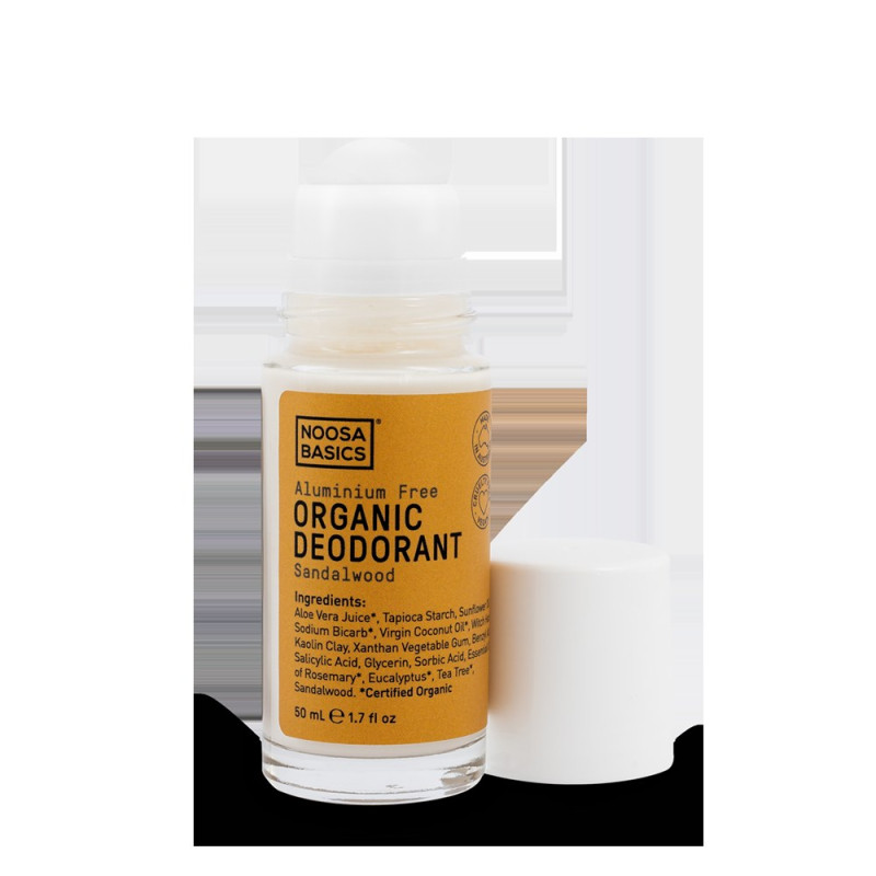 Roll On Deodorant - Sandalwood 50ml by NOOSA BASICS Roll On Deodorant - Sandalwood 50ml by NOOSA BASICS