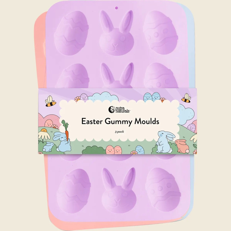 Easter Gummy Moulds 3pk by NUTRA ORGANICS