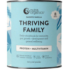 Thriving Family Protein - Smooth Vanilla 240g by NUTRA ORGANICS
