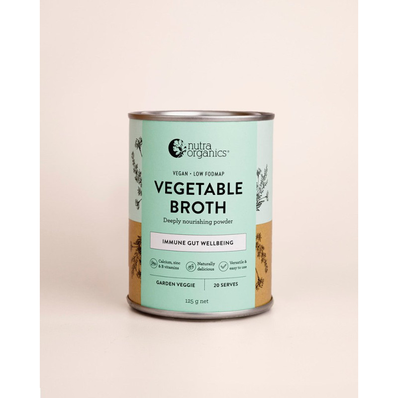Vegetable Broth - Garden Veggie 125g by NUTRA ORGANICS