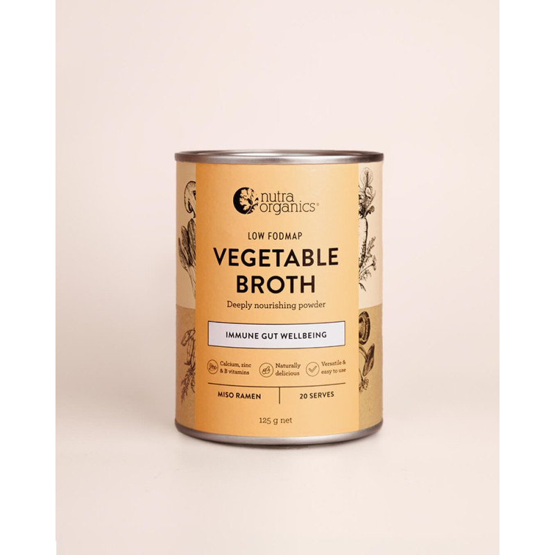 Vegetable Broth - Miso Ramen 125g by NUTRA ORGANICS
