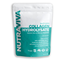 Grass Fed & Finished Collagen Hydrolysate 450g by NUTRAVIVA