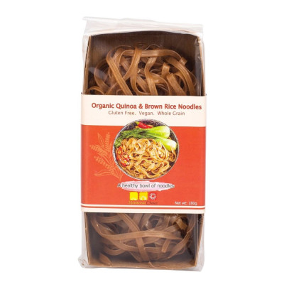 Organic Quinoa & Brown Rice Noodles 180g by NUTRITIONIST CHOICE